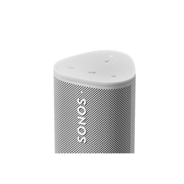 Sonos Roam | Portable Speaker - Bluetooth - Wi-Fi - Waterproof - Stereo Pairing - White-SONXPLUS Victoriaville