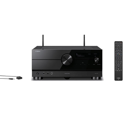 Yamaha RXA4A | Récepteur AV cinéma maison 7.2 - Série Aventage - HDMI 8K - MusicCast - HDR10+ - 100W à 7.2 canaux - Zone 2 - Noir-SONXPLUS Victoriaville