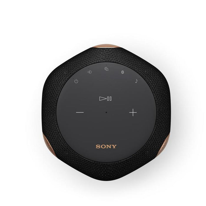 Sony SRS-RA3000 | Haut-parleur portable - Bluetooth - Sans fil - Audio 360 - Commande vocale - Son ambiant enveloppant - Noir-SONXPLUS Victoriaville