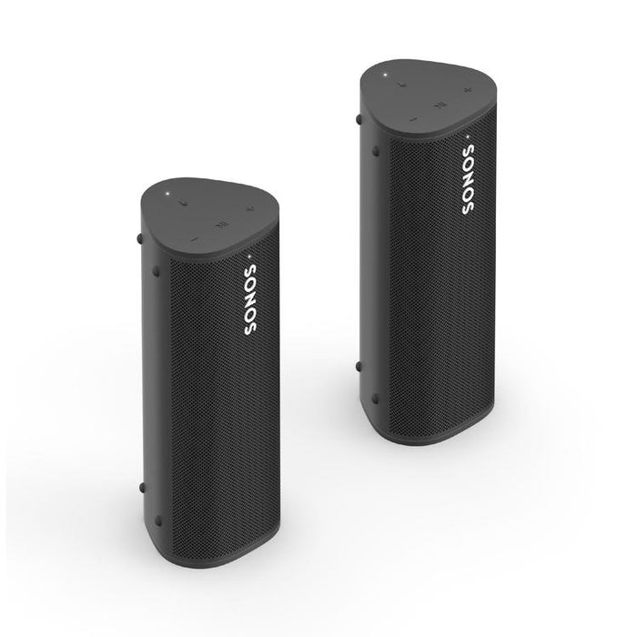 Sonos | Ensemble Aventure - 2 Portable Roam Speakers - Bluetooth - Waterproof - Black-SONXPLUS Victoriaville