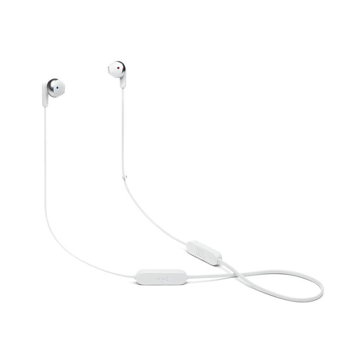 JBL Tune 215BT | Écouteurs sans fil intra-auriculaires - Bluetooth 5.0 - Son JBL Pure Bass - Connexion multi-source - Blanc-SONXPLUS Victoriaville