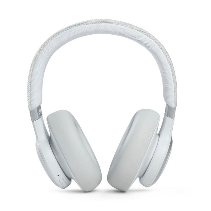 JBL Live 660NC | Écouteurs sans fil circum-auriculaires - Bluetooth - Annulation active du bruit - Connexion multipoint - Blanc-SONXPLUS Victoriaville