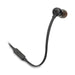 JBL Tune 110 | Wired in-ear headphones - With 1-button remote control - Microphone - Black-SONXPLUS Victoriaville