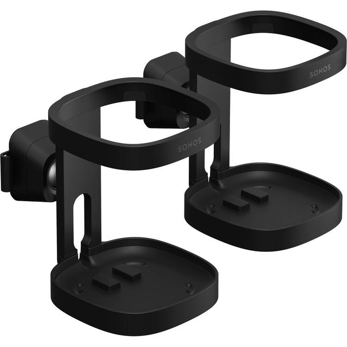 Sonos S1WMPWW1BLK | Wall Bracket for One and One SL Speakers - Black - Pair-SONXPLUS Victoriaville