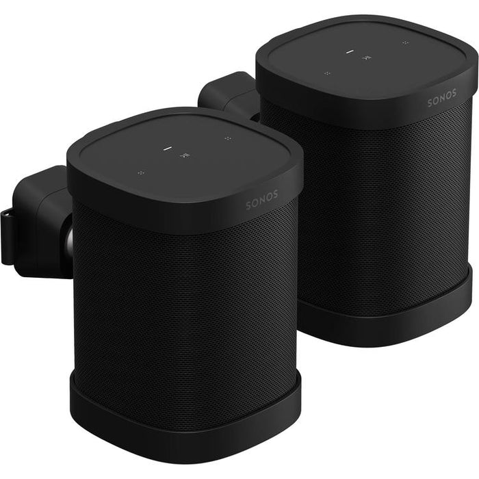 Sonos S1WMPWW1BLK | Support mural pour Haut-parleurs One et One SL - Noir - Paire-SONXPLUS Victoriaville