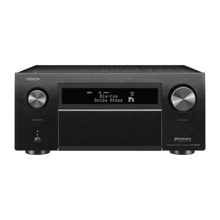 Denon AVRX8500HA | Récepteur AV 13.2 canaux - Réseau - Cinéma maison - Amplificateur de puissance monolithique - Bluetooth - Wi-Fi - 8K - HEOS - Noir-SONXPLUS Victoriaville