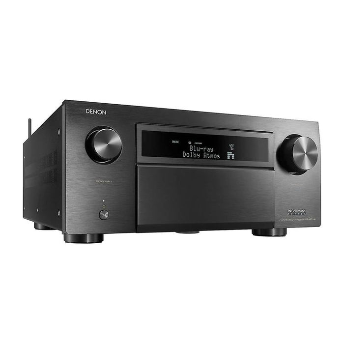 Denon AVRX8500HA | Récepteur AV 13.2 canaux - Réseau - Cinéma maison - Amplificateur de puissance monolithique - Bluetooth - Wi-Fi - 8K - HEOS - Noir-SONXPLUS Victoriaville