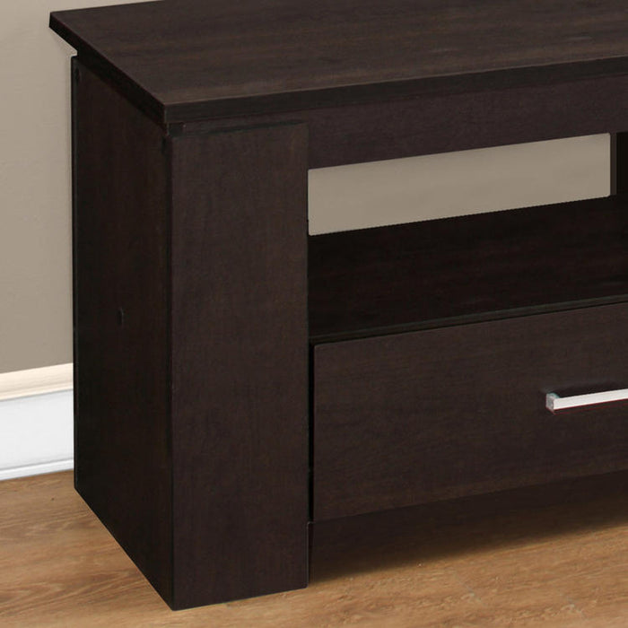 Monarch Specialties I 2600 | TV Stand - 48" - 2 Storage Drawers - Espresso-SONXPLUS Victoriaville