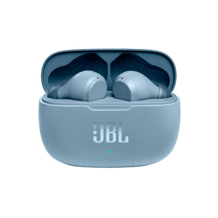 JBL Vibe 200TWS | 100% Wireless In-Ear Headphones - Bluetooth - JBL Deep Bass Sound - Microphone - Blue-SONXPLUS Victoriaville