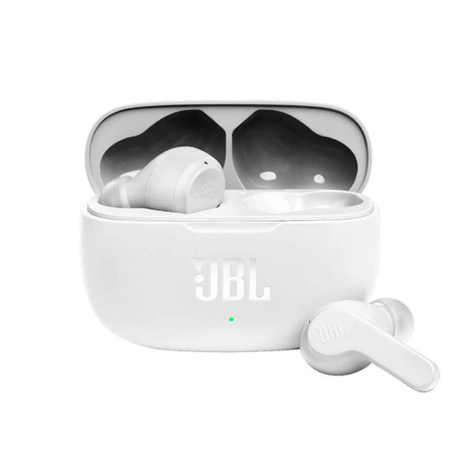 JBL Vibe 200TWS | 100% Wireless In-Ear Headphones - Bluetooth - JBL Deep Bass Sound - Microphone - White-SONXPLUS Victoriaville