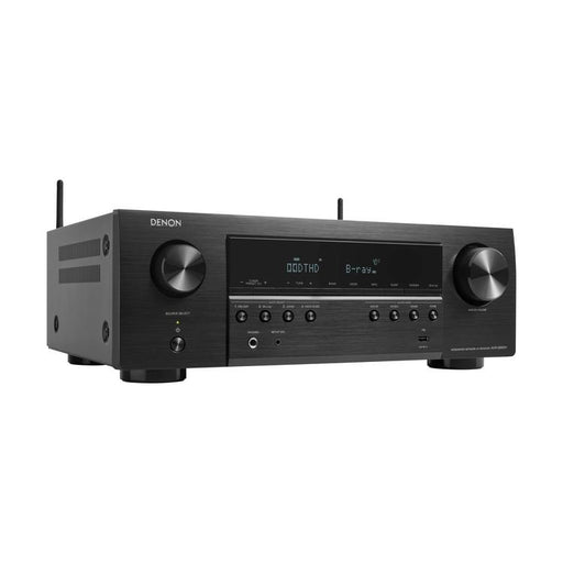 Denon AVRS660H | Récepteur AV 5.2 canaux - Cinéma maison - 8K - HEOS intégré - Commande vocale - 75 W / Canal - Noir-SONXPLUS Victoriaville