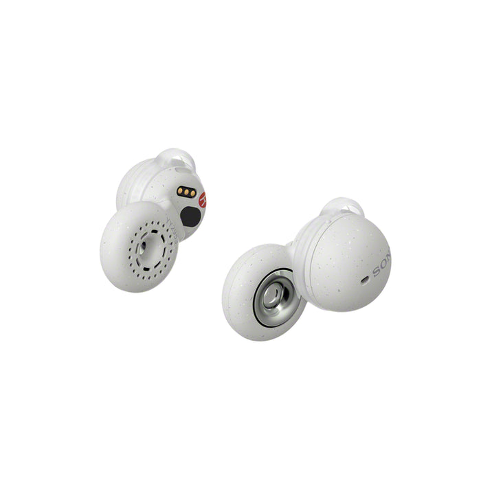 Sony WF-L900 | In-ear headphones - LinkBuds - 100% Wireless - Bluetooth - Microphone - Adaptive control - Up to 17.5 hours battery life - White-SONXPLUS Victoriaville