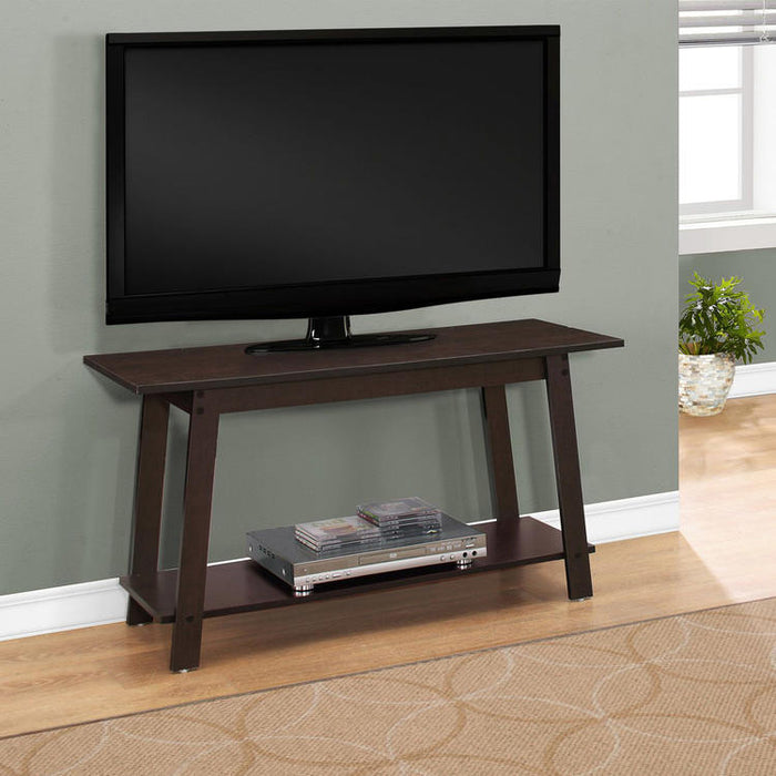 Monarch Specialties I 2735 | TV Stand - 42" - Espresso-SONXPLUS Victoriaville