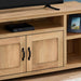 Monarch Specialties I 2744 | TV stand - 60" - Imitation wood - Golden pine-SONXPLUS Victoriaville