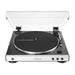 Audio-Technica AT-LP60XBT | Turntable Stereo - Wireless - Bluetooth - Belt Drive - Fully Automatic - White-SONXPLUS Victoriaville