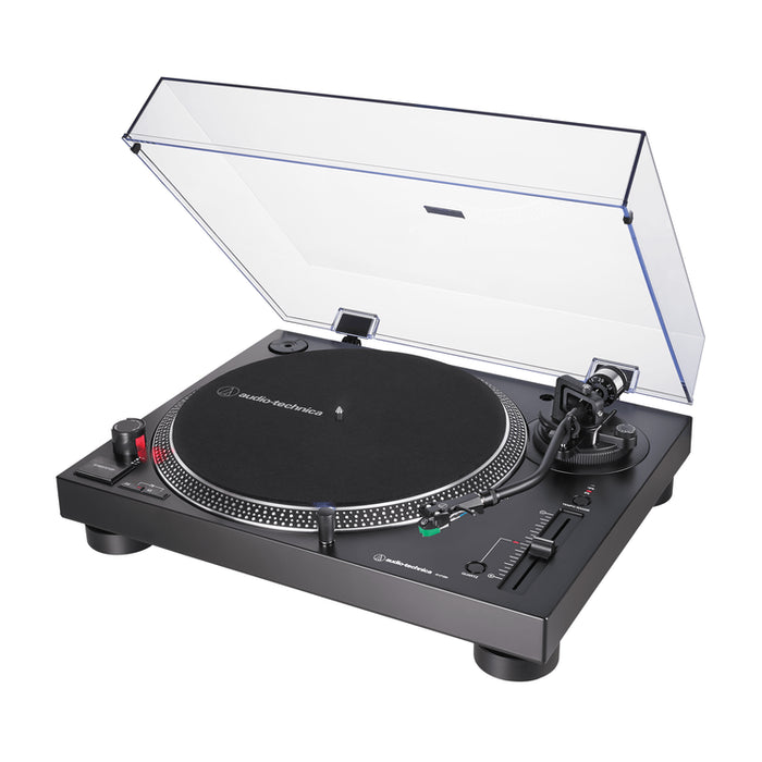 Audio-Technica AT-LP120XUSB | Table tournante - Entraînement direct - Analogique et USB - Noir-SONXPLUS Victoriaville