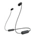 Sony WI-C100 | In-ear headphones - Wireless - Bluetooth - Around the neck - Microphone - IPX4 - Black-SONXPLUS Victoriaville