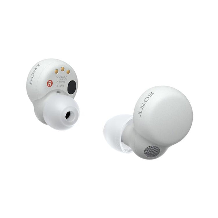 Sony WFLS900N | In-Ear Headphones - LinkBuds - 100% Wireless - Bluetooth - Microphone - Active Noise Cancellation - White-SONXPLUS Victoriaville