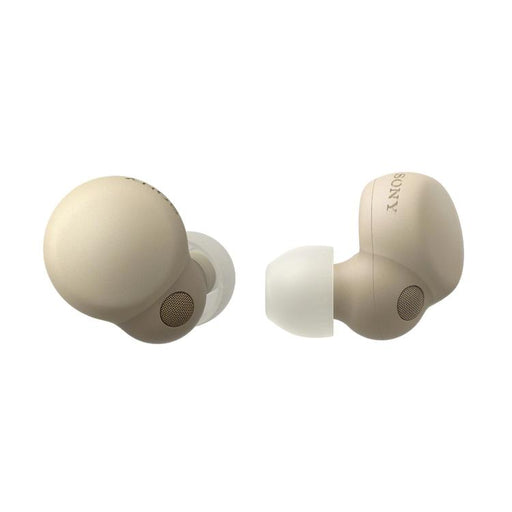 Sony WFLS900N | In-Ear Headphones - LinkBuds - 100% Wireless - Bluetooth - Microphone - Active Noise Cancellation - Cream-SONXPLUS Victoriaville