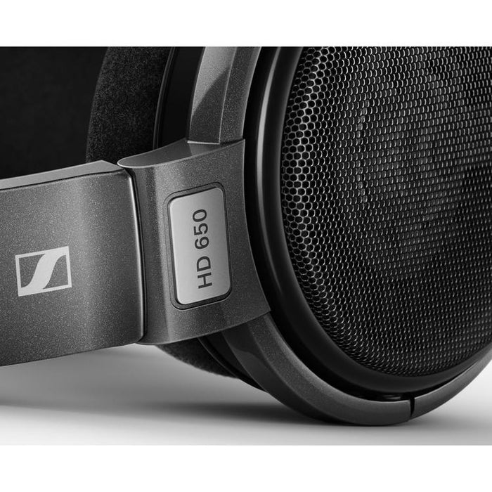 Sennheiser HD 650 | Écouteurs circum-auriculaires dynamique - Conception à dos ouvert - Pour Audiophile - Filaire - Câble OFC détachable - Noir-SONXPLUS Victoriaville