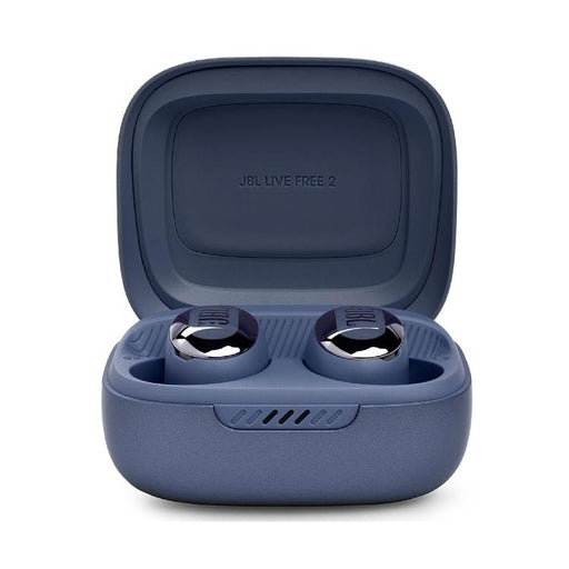 JBL Live Free 2 | In-Ear Headphones - 100% Wireless - Bluetooth - Smart Ambient - Microphones - Blue-SONXPLUS Victoriaville