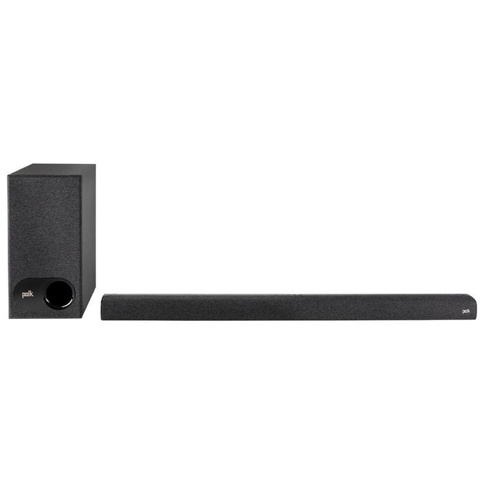 Polk Signa S3 | Universal Sound Bar - With Wireless Subwoofer - Bluetooth - Home Theater Experience - Voice Adjust - Chromecast integrated - Black-SONXPLUS Victoriaville