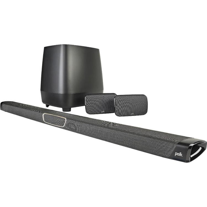 Polk MagniFi MAX SR | 5.1 Home Theater System - Max Soundbar - 1 Wireless Subwoofer - 2 Wireless Surround Speakers - Black-SONXPLUS Victoriaville