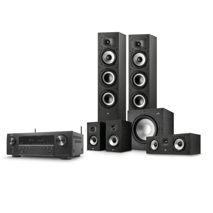 Polk and Denon | Complete Home Theater Package - Noir-SONXPLUS Victoriaville