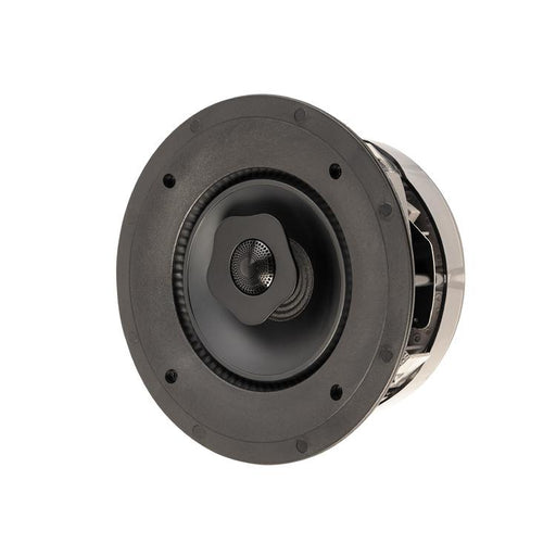 Paradigm CI Elite E65-R V2 | 6-1/2" Flush Mount Loudspeaker - Ceiling Mount - SHOCK-MOUNT - Black - White surface ready to paint - Unit-SONXPLUS Victoriaville