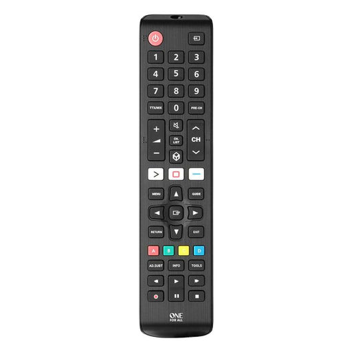 One for All URC4810R | Direct replacement remote control for any Samsung TV - Replacement Series - Black-SONXPLUS Victoriaville