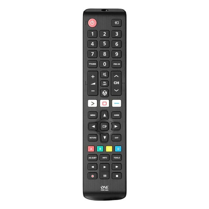 One for All URC4810R | Direct replacement remote control for any Samsung TV - Replacement Series - Black-SONXPLUS Victoriaville