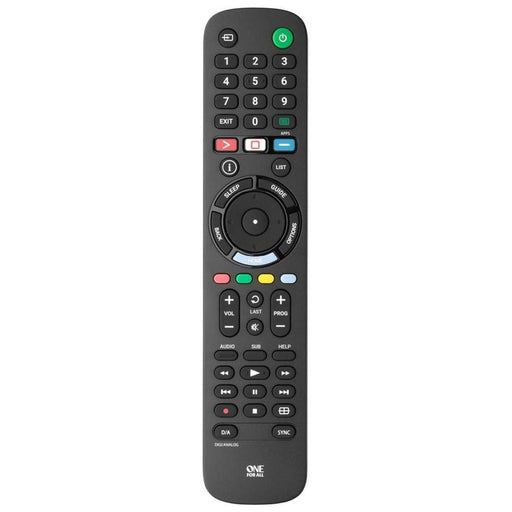 One for All URC4812R | Direct replacement remote control for any Sony TV - Replacement Series - Black-SONXPLUS Victoriaville