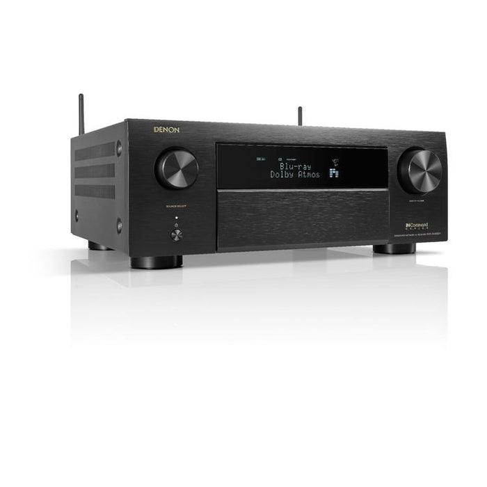 Denon AVRX4800H | Récepteur AV 9.4 canaux - 8K - Auro 3D - Cinéma maison - HEOS - Noir-SONXPLUS Victoriaville