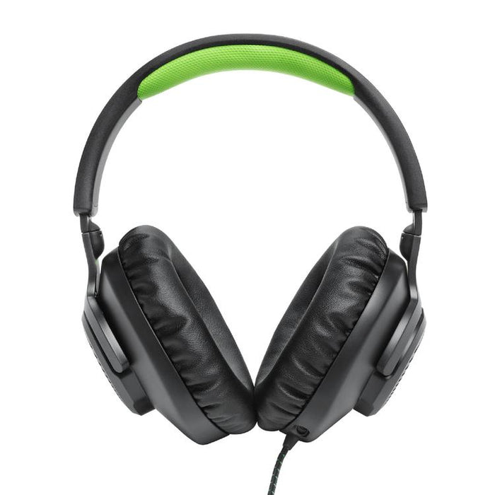 JBL Quantum 100X | Casque de jeu filaire circum-auriculaire - Pour Console X-box - Noir/Vert-SONXPLUS Victoriaville