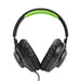 JBL Quantum 100X | Circumaural Wired Gaming Headphones - For X-box Console - Black/Green-SONXPLUS Victoriaville