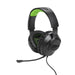 JBL Quantum 100X | Circumaural Wired Gaming Headphones - For X-box Console - Black/Green-SONXPLUS Victoriaville