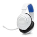 JBL Quantum 360P | Around-ear gaming headphones - Wireless - For Playstation Console - White/Blue-SONXPLUS Victoriaville