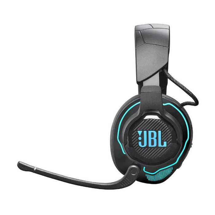 JBL Quantum 910 | Pro circumaural gaming headphones - Wireless - RGB lighting - Noise reduction - Black-SONXPLUS Victoriaville