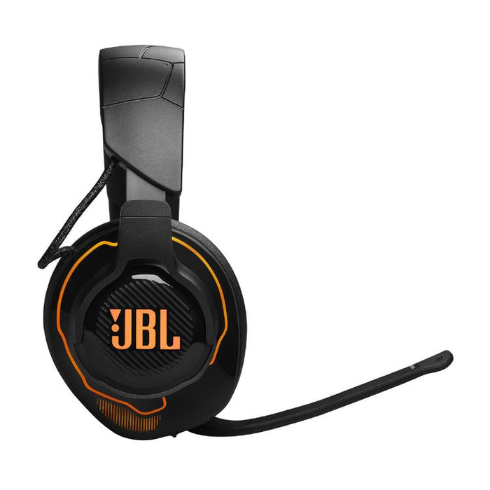 JBL Quantum 910 | Casque de jeu Pro circum-auriculaire - Sans Fil - Éclairage RGB - Réduction de bruit - Noir-SONXPLUS Victoriaville