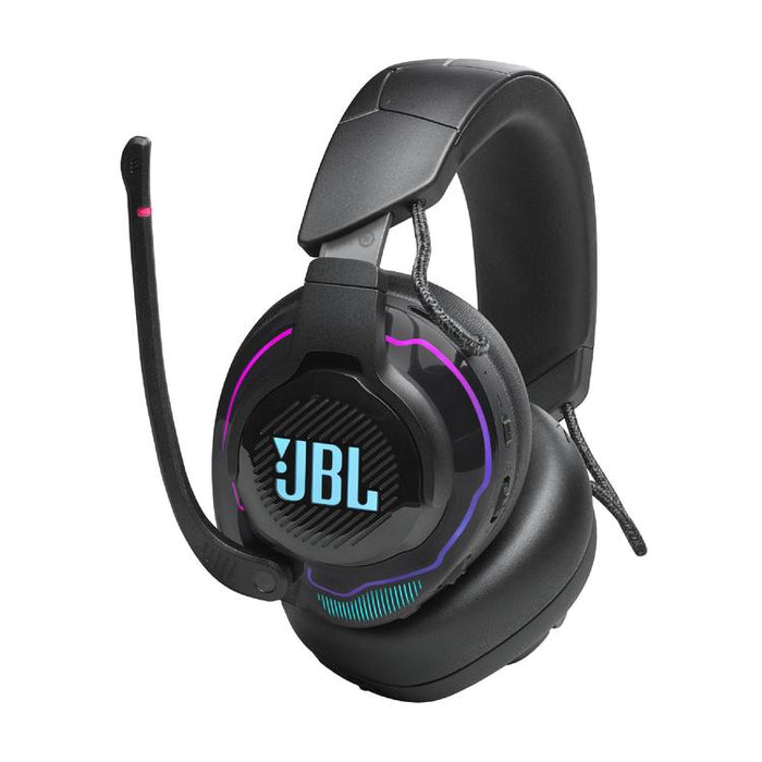 JBL Quantum 910 | Pro circumaural gaming headphones - Wireless - RGB lighting - Noise reduction - Black-SONXPLUS Victoriaville