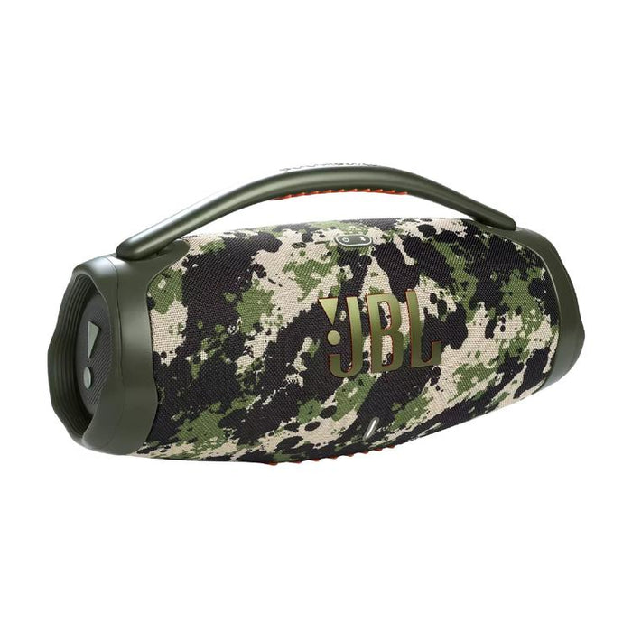 JBL Boombox 3 | Haut-parleur portable - Bluetooth - IP67 - 3 Voies - Camouflage-SONXPLUS Victoriaville