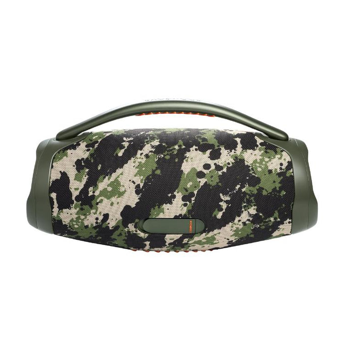 JBL Boombox 3 | Haut-parleur portable - Bluetooth - IP67 - 3 Voies - Camouflage-SONXPLUS Victoriaville