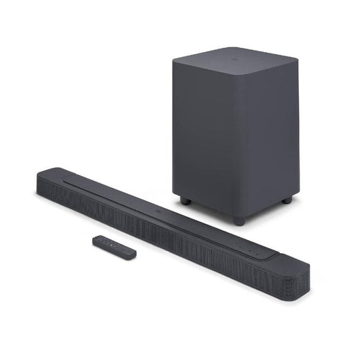 JBL Bar 500 Pro | Barre de son compacte 5.1 - Avec Caisson de graves sans fil - Dolby Atmos - MultiBeam - Bluetooth - Wi-Fi intégré - 590W - Noir-SONXPLUS Victoriaville