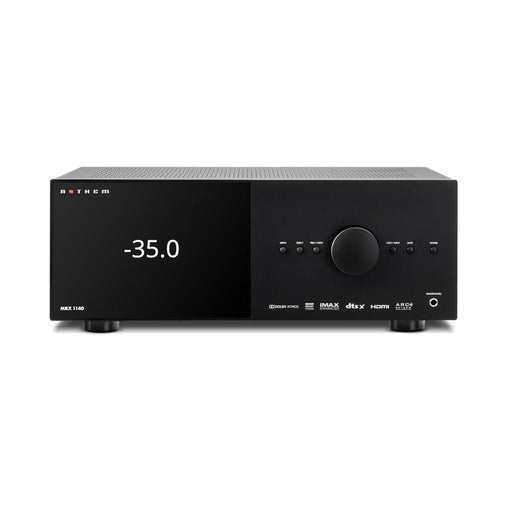 Anthem MRX 1140 8K | Home theater receiver - 15.2 channel Preamplifier and 11 channel Amplifier - 140 W - Black-SONXPLUS Victoriaville