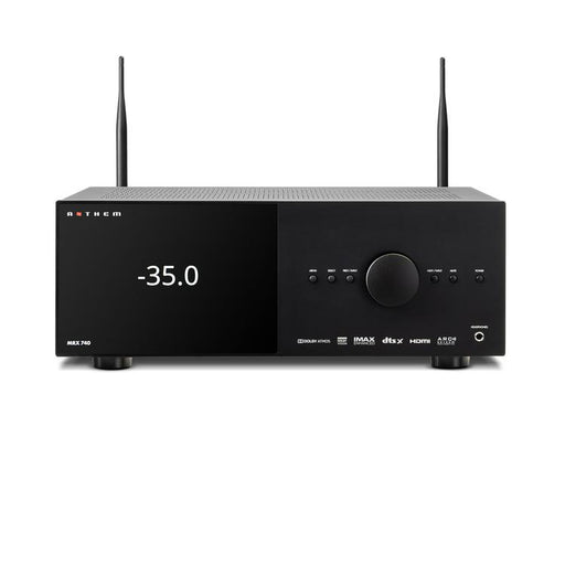 Anthem MRX 740 8K | Home Theater Receiver - 11.2 Channel Preamplifier and 7 Channel Amplifier - 140 W - Black-SONXPLUS Victoriaville