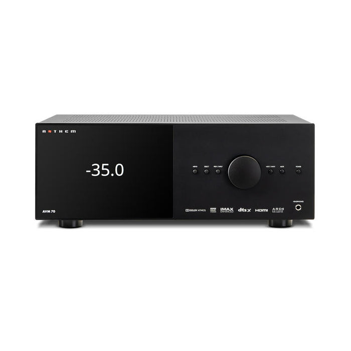 Anthem AVM 70 8K | A/V Preamplifier - 15.2 channels - Video Processor - Black-SONXPLUS Victoriaville