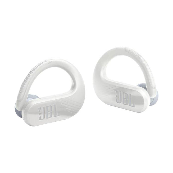 JBL Endurance Peak III | Sport In-Ear Headphones - 100% Wireless - Waterproof - Powerhook Design - White-SONXPLUS Victoriaville