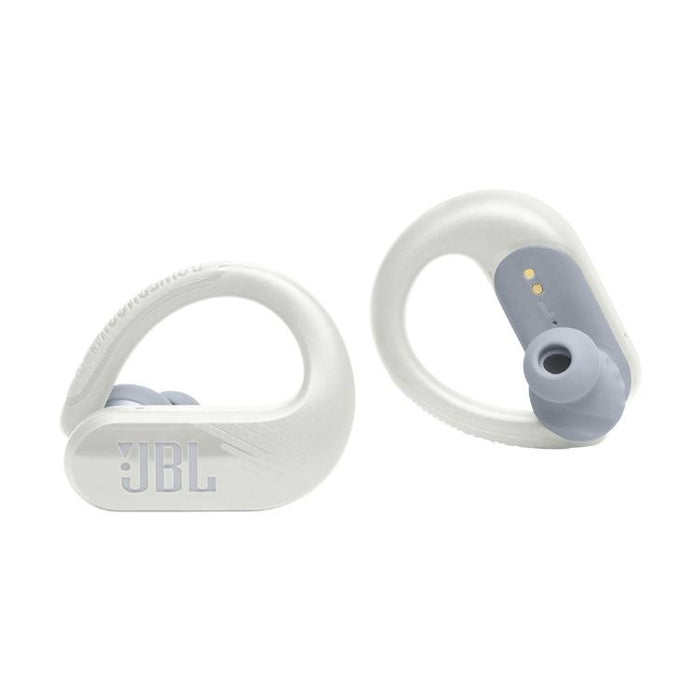 JBL Endurance Peak III | Sport In-Ear Headphones - 100% Wireless - Waterproof - Powerhook Design - White-SONXPLUS Victoriaville