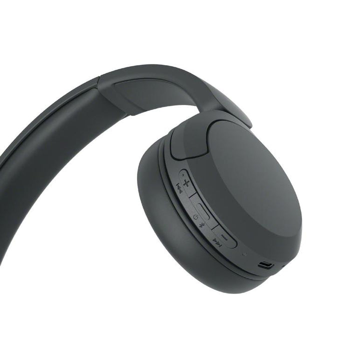 Sony WHCH520 | Over-ear headphones - Wireless - Bluetooth - Up to 50 hours battery life - Black-SONXPLUS Victoriaville