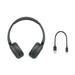 Sony WHCH520 | Over-ear headphones - Wireless - Bluetooth - Up to 50 hours battery life - Black-SONXPLUS Victoriaville